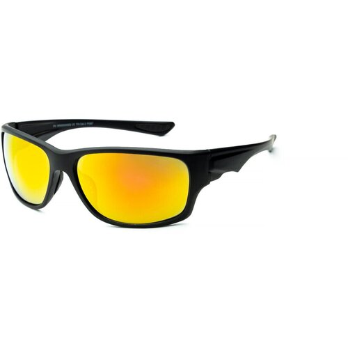 WAYE sunglasses - 3 Black w Red Multi lens Cat. 3 Cene