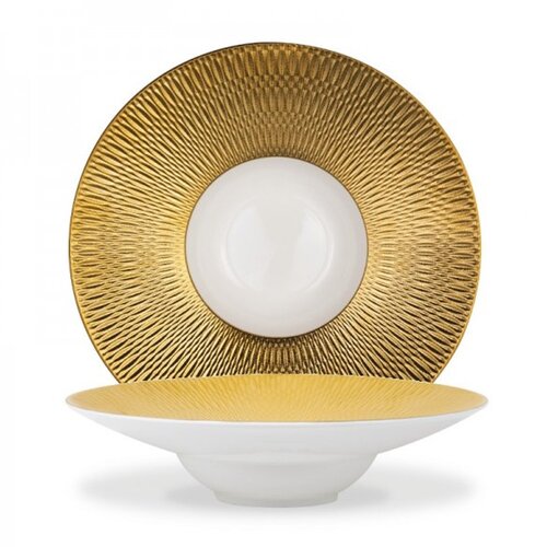 Le Coq Deras zlat krožnik Pasta Bowl 27,5xh7cm / okrogel / porcelan, (21318041) Cene