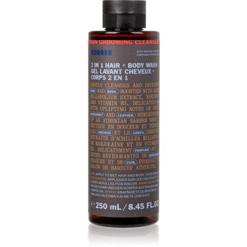 Korres Athenian Grooming &amp;scaron;ampon in gel za prhanje 2v1 za mo&amp;scaron;ke 250 ml Slike