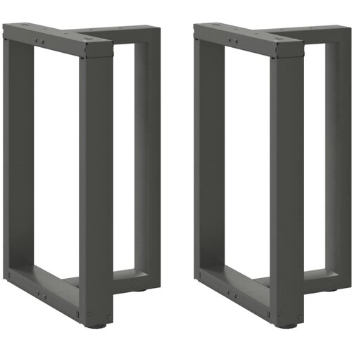  Noge za blagovaonski stol T-oblika 2 kom antracit 60x35x(72-73) cm čelik Cijene