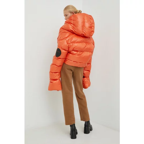 MMC Studio Pernata jakna Maffo za žene, boja: narančasta, za zimu, oversize