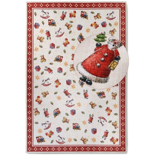 Villeroy &amp;amp; Boch Crveni tepih s božićnim motivom 160x230 cm Red Christmas &amp;ndash; Slike