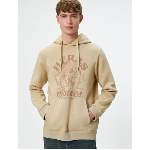 Koton Men's Beige Sweatshirt Cene