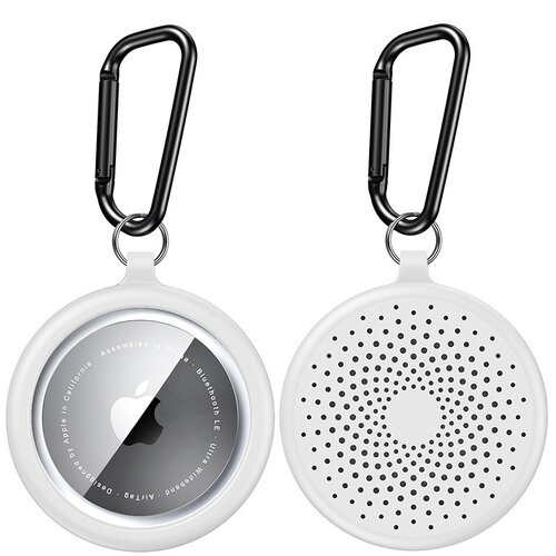 INF 2-Pack tpu zaščitno ohišje združljivo z apple airtag z obeskom za ključe white, (5000079224) Cene
