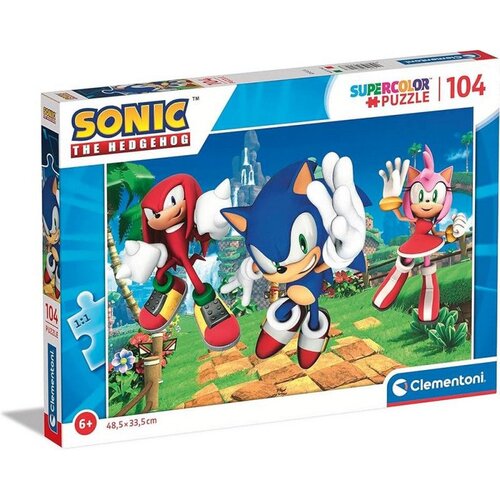 Clementoni puzzle Sonic ježek - 104 kosov Cene