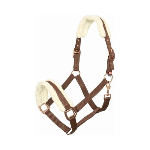 Imperial Riding Oglavka IRH Classic Fur, walnut - Pony Slike