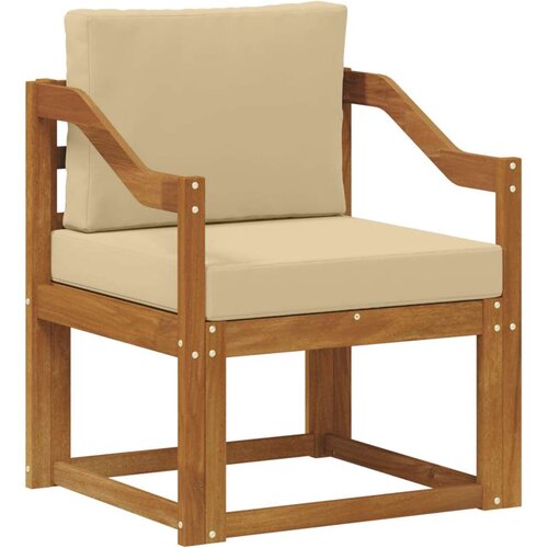  Set vanjskih sofa Čvrsto drvo akacije i poliester Slike