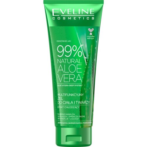 Eveline Aloe Vera vlažilni gel za obraz in telo 250 ml Cene
