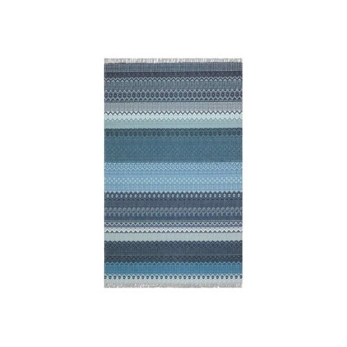 Conceptum Hypnose bd 04 - grey, marine multicolor hall carpet (80 x 150) Cene