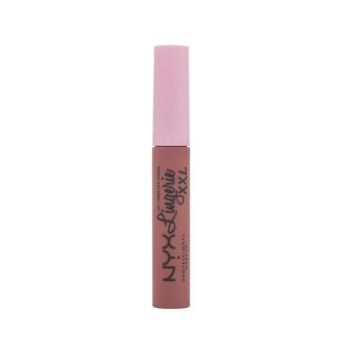 NYX Professional Makeup Lip Lingerie XXL šminka z mat učinkom tekoče rdečilo za ustnice šminka 4 ml odtenek 01 Undressed za ženske