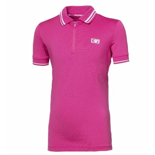 PROGRESS EQ LUKANA G Polo majica za jahanje za djevojčice, ružičasta, veličina