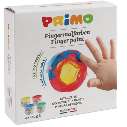 Boja TEMPERA ZA RUKE 100 G X 4 BOJE (ČA&Scaron;E) PRIMO 2241TD100S4T Cijene