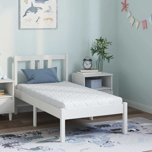  Madrac Bijelo 70 x 140 cm Žakar tkanina Slike