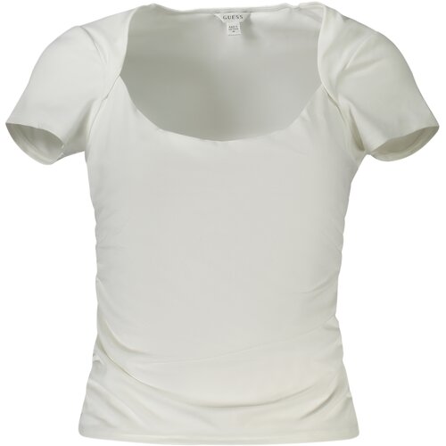 Guess Jeans SHORT SLEEVE T-SHIRT WOMEN WHITE Slike
