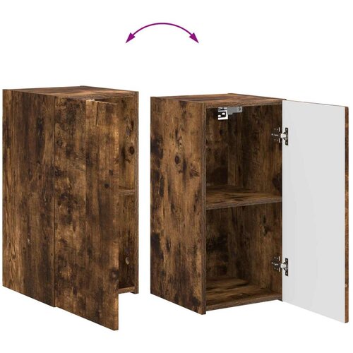  Komplet TV omaric 4 pcs Dimljeni oreh Konstruiran les - - Rjava - 61.16 - 30 x 31 x 60 cm - 2025-vidaXL-Uvoz_2 Slike