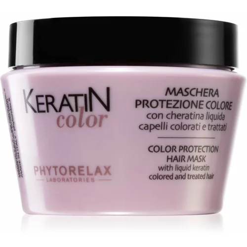 Phytorelax Laboratories Keratin Color maska za lase s keratinom 250 ml