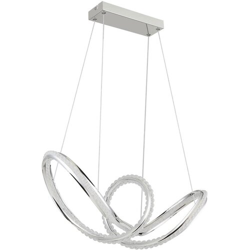 Globo 67440H - LED luster na sajli EVANGELINE LED/45W/230V, prigu&scaron;iva, sjajni hrom + daljinski upravljač Cene