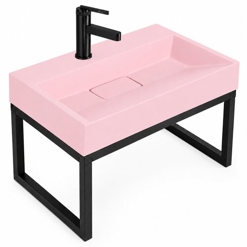 Rea GOYA PINK konglomeratni umivalnik 50CM + stojalo Cene