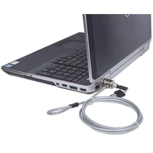 Manhattan sigurnosni kabel, brava na ključ, 1.5m 440271 Slike