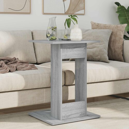  Bocni stol Siva Sonoma 45 x 40 x 62,5 cm Konstruirano drvo Slike