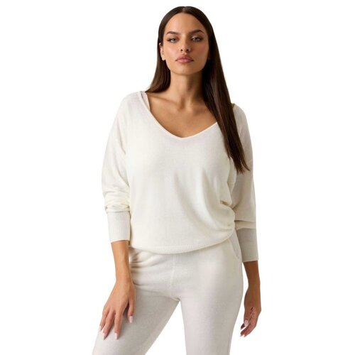 Guess beli ženski džemper Slike