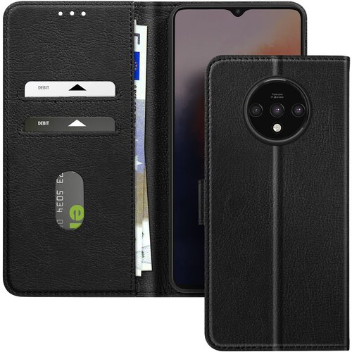 AVIZAR Ohišje za OnePlus 7T Clamshell denarnica in video držalo, Črna, (5000011023) Cene