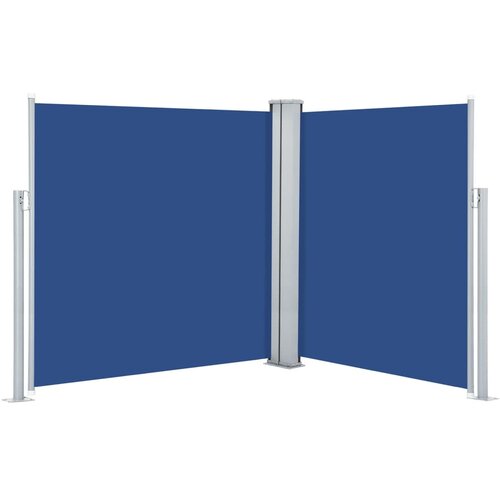 Maison Chic Zložljiva stranska tenda - Senčniki modra 140x600 cm, (22039364) Cene