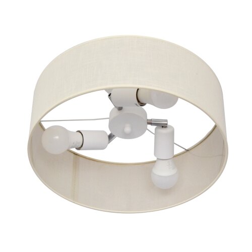  Luster na &amp;scaron;ipci ALBA 3xE27/15W/230V krem boje Slike