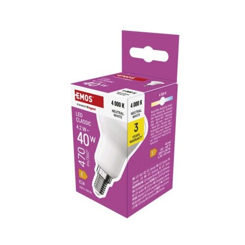  LED žarnica Classic R50 / E14 / 4,2 W (40 W) / 470 lm / Nevtralna bela Cene