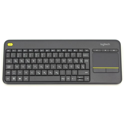 Logitech K400 plus wireless touch yu crna tastatura Cene