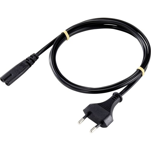 sygonix SY-5043496 tok napajalni kabel črna 1.80 m, (20414669) Cene