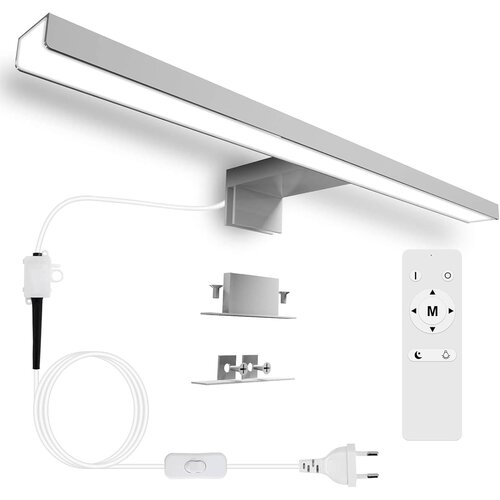 KARRONG LED svetilka za kopalni&amp;scaron;ko ogledalo z daljinskim upravljalnikom Slike