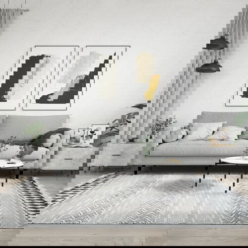 vidaXL Klubske mizice 2 kosa betonsko sive 50x50x40 cm konstruiran les Cene