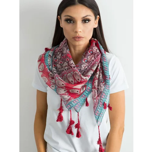 Fashion Hunters Red ethnic scarf