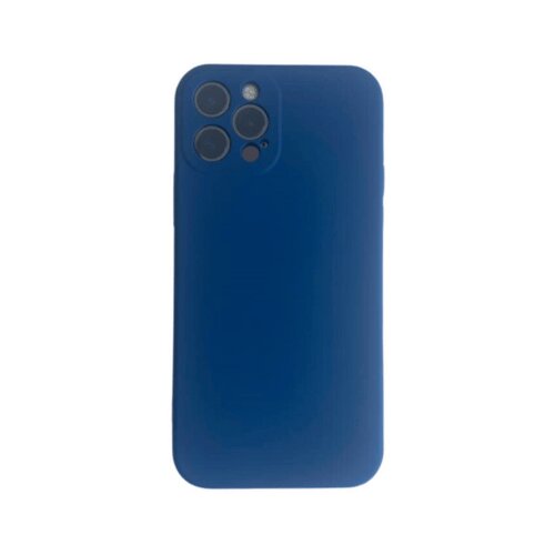  Silikonska maska Iphone 12 Pro Max tamno plava Cene
