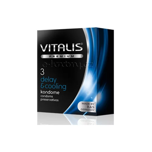 Vitalis Premium Delay & Cooling 3 pack