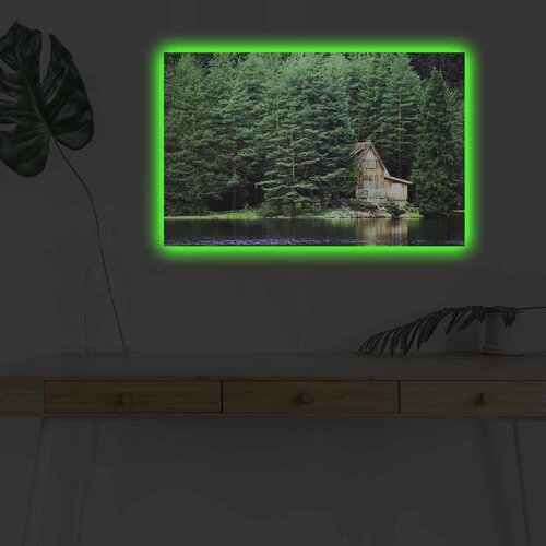 Wallity Zidna slika sa LED osvetljenjem 4570DHDACT-157, 45x70 cm Cene