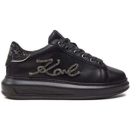 Karl Lagerfeld KAPRI Signia Rhinestone Lo Crna Slike