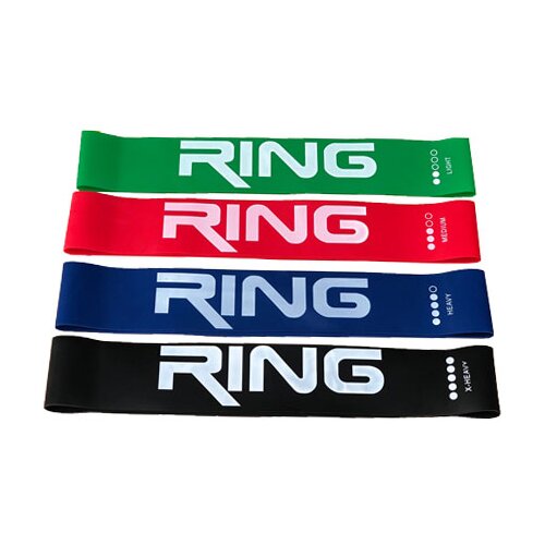  Set Elastičnih Guma Za Vezbanje RX MINI BAND SET 4 (L+M+H+XH) Cene