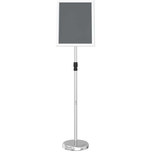  Stalci za sajmove Srebrno 25 x 25 x 125 cm Aluminij Slike