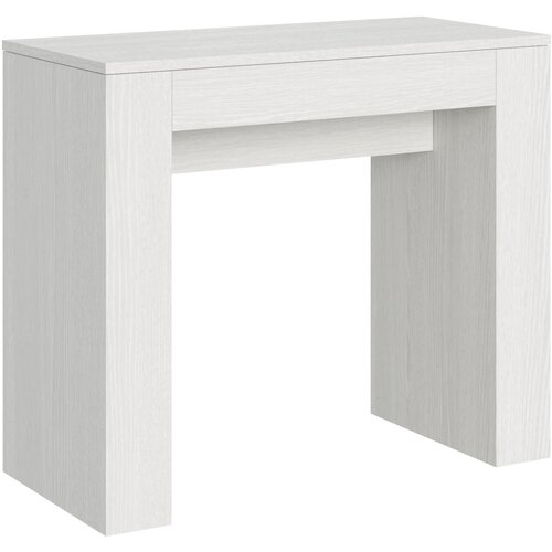 Ityhome 90 x 77 konzolna miza bela, (20847874) Cene