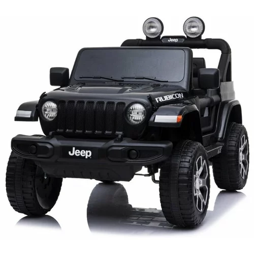 Babycar 12V Jeep WRANGLER RUBICON črn - otroški električni avto