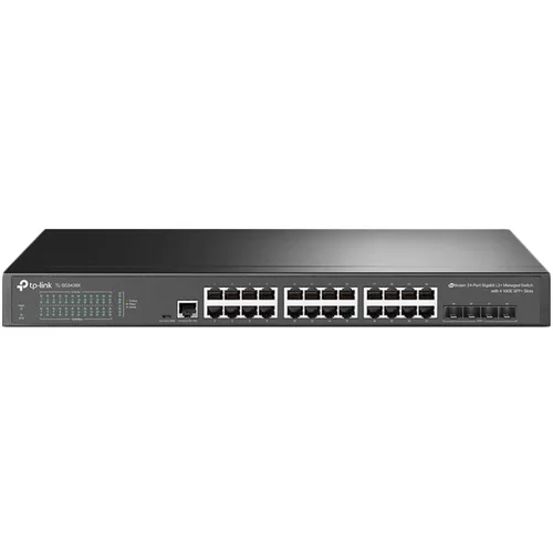  JetStream 24-Port Gigabit L2+ Managed Switch...