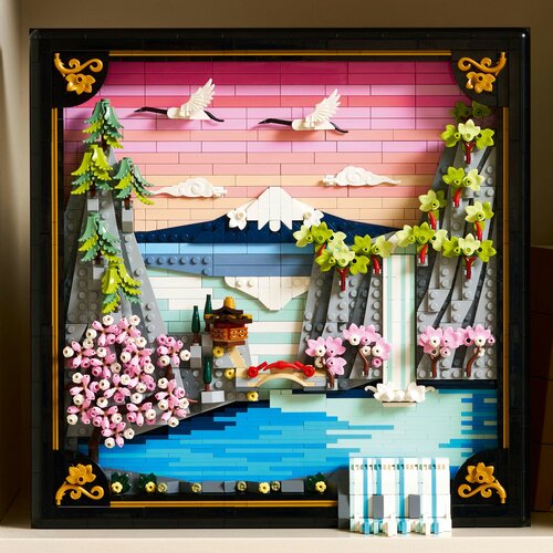 Lego LEGO&amp;reg; Art - Japanski pejzaž sa cvećem tre&amp;scaron;nje (31218) Slike