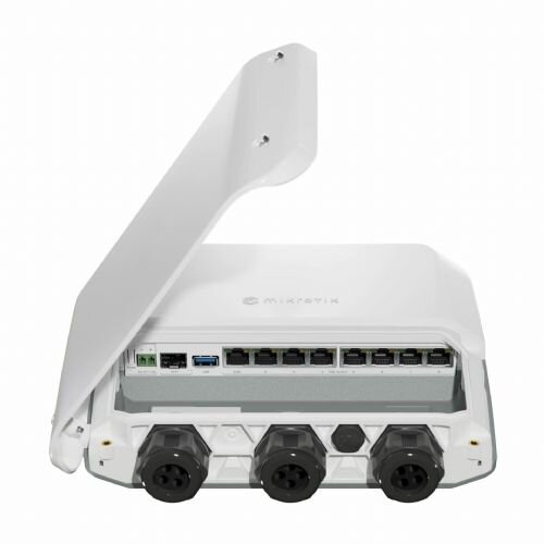 MikroTik usmerjevalnik 7-port Giga 1x2.5G 1xSFP+ zunanji RB5009UPr+S+OUT Cene