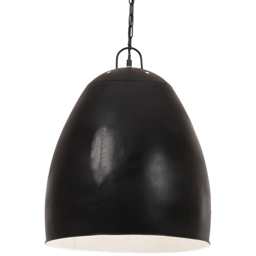 VidaXL Industrijska viseća svjetiljka 25 W crna okrugla 42 cm E27 Slike