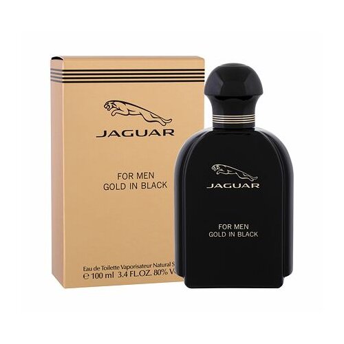 Jaguar for Men Gold in Black toaletna voda 100 ml za mu&amp;scaron;karce Slike