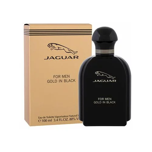 Jaguar for Men Gold in Black toaletna voda 100 ml za muškarce