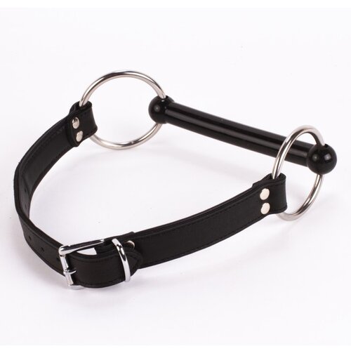 DEVIL STICKS Soft Lamb Leather Silicone Mouth Piece Black Slike