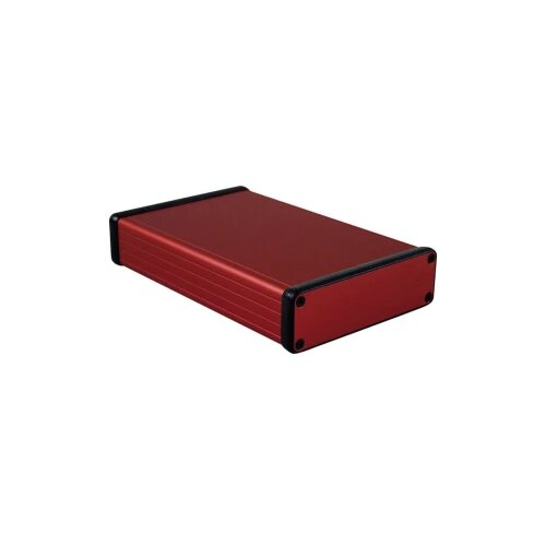 Hammond Electronics Profilno kućište, aluminij, crvena boja 160 x 103 x 30.5 1455L1601RD 1 kom. Cijene